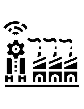 şehir binaları vektör simgesi