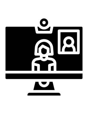 Beyaz arkaplanda izole edilmiş kişisel bilgisayar