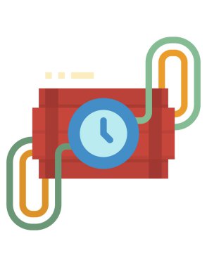 Seo ve güvenlik simgesinin vektör illüstrasyonu