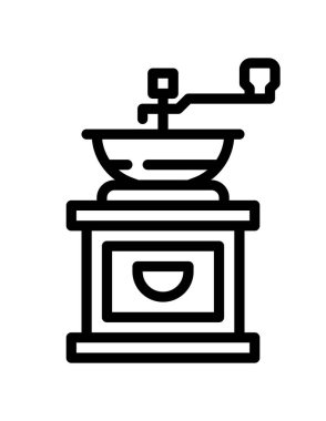 kahve simgesi, vektör illüstrasyonu