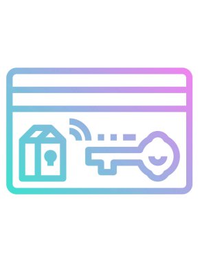 erişim simgesi vektör illüstrasyonu