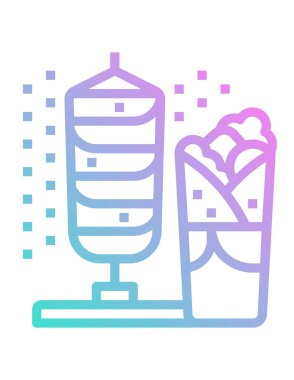 gıda kavramı, vektör illüstrasyonu