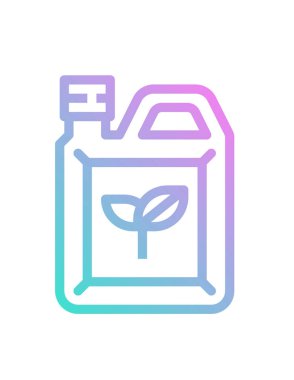 eko yakıt ikonu vektörü