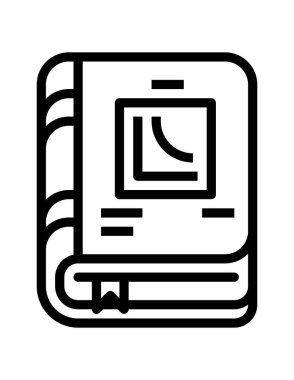 bilgi düz simgesi, vektör illüstrasyonu