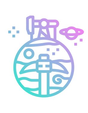 spa kavramı simgesi, vektör illüstrasyonu