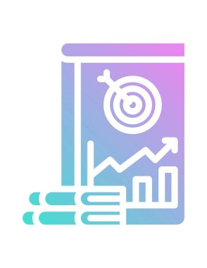 öğrenme konsepti simgesi, vektör illüstrasyonu