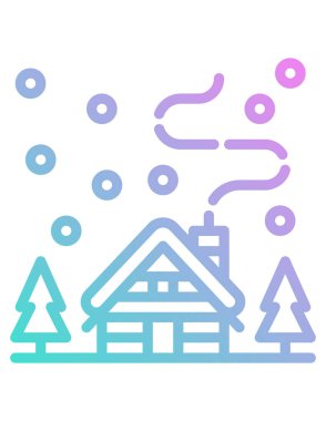 ev inşa simgesi, vektör illüstrasyonu