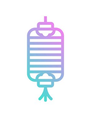 Tıbbi Stetoskop Simgesi. Vektör illüstrasyonu