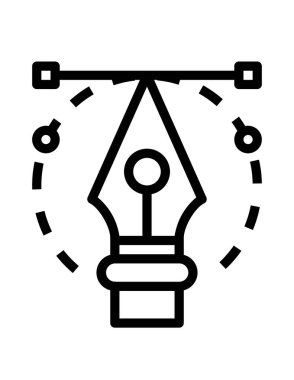 enerji ve enerji hattı vektör simgesi