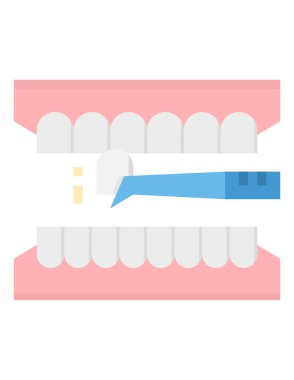 pembe ve beyaz vektör düz çizgi simgesi.