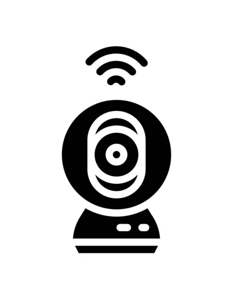 Icône Wifi Illustration Vectorielle Style Design Plat — Image vectorielle