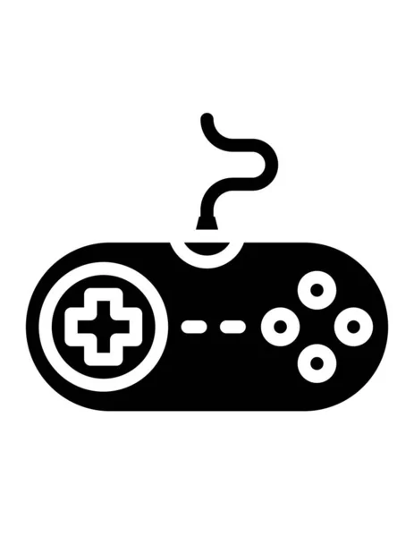 Joystick Icono Vector Ilustración — Vector de stock