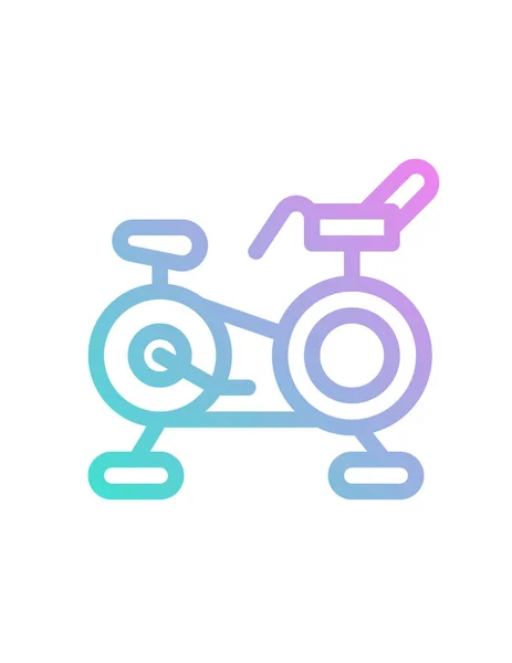 Icono Bicicleta Vector Ilustración — Archivo Imágenes Vectoriales