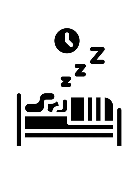 Vektor Illustration Des Schlafzimmer Symbols — Stockvektor