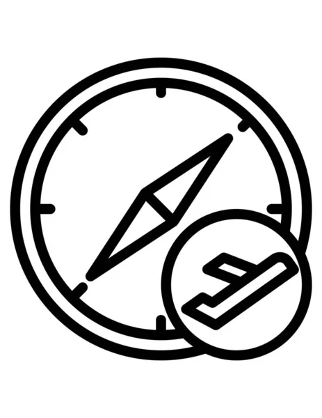 Standort Symbol Vektorillustration — Stockvektor