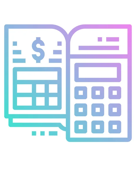 Ilustracja Wektora Kalkulatora — Wektor stockowy
