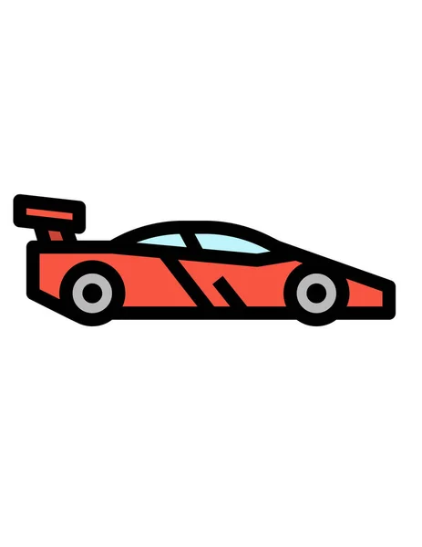 Vector Illustration Modern Auto Repair Icon — Stock Vector