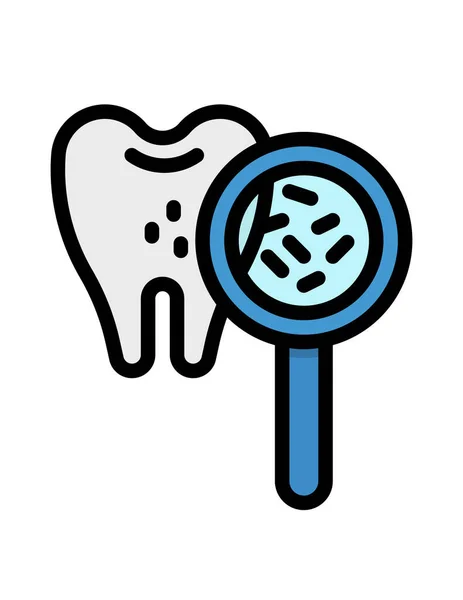 Dental Icon Vector Illustration — Stock Vector