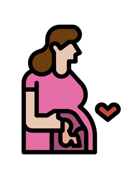 Ilustração Vetorial Casal Bebês — Vetor de Stock