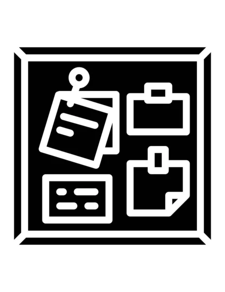 Document Pictogram Vector Illustratie — Stockvector