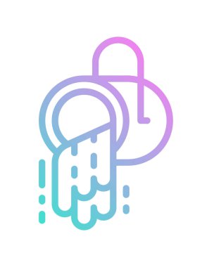 Renk kovasının vektör çizimi