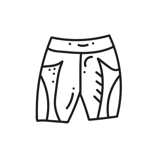 Vector illustration of sport shorts — Stock Vector