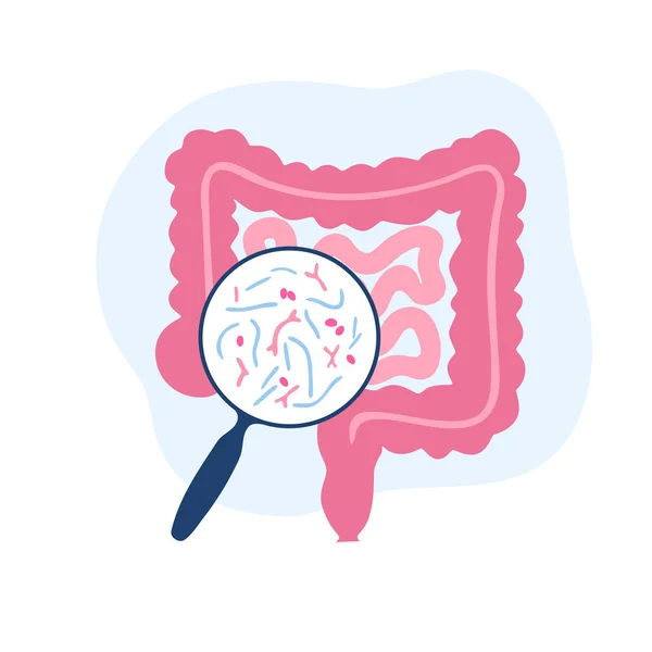 Векторная изолированная иллюстрация пробиотиков — стоковый вектор