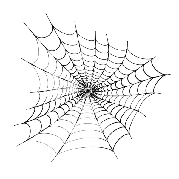 Spinnenwebconcept — Stockvector