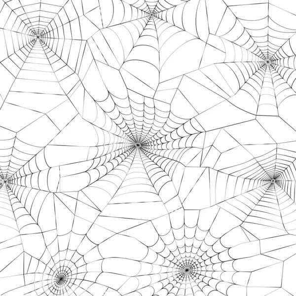 クモの巣のコンセプト — ストックベクタ
