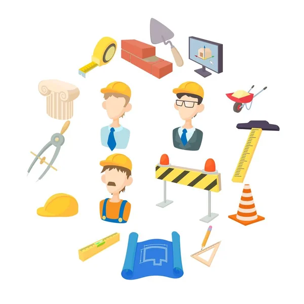 Repair and construction working tools icons set — Stock Vector