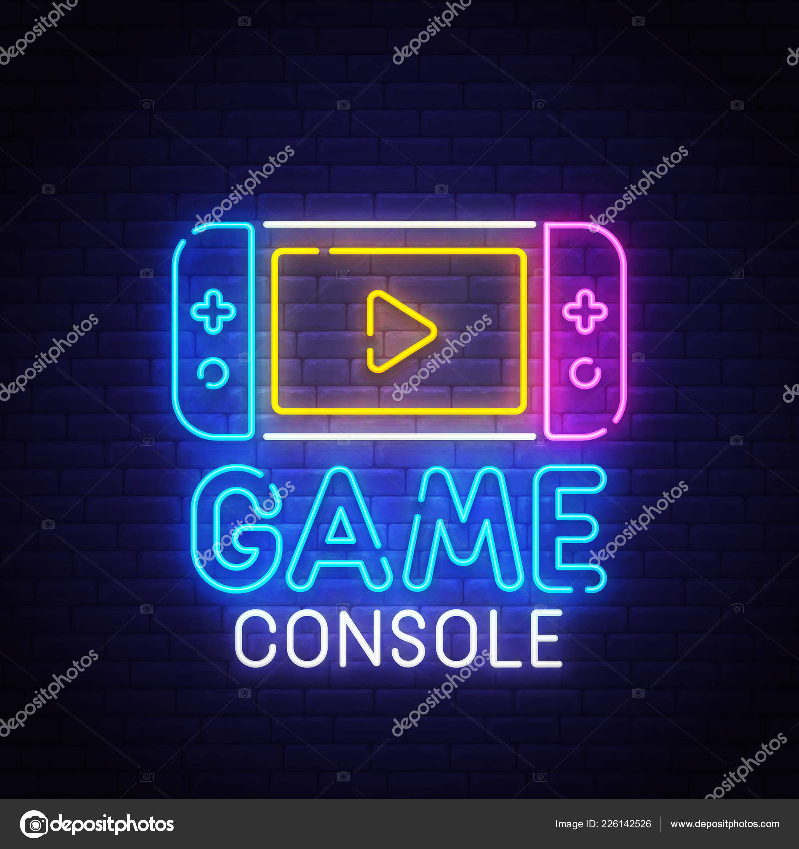 game console logos