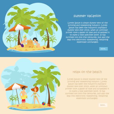 geri kalan konulu yatay afiş kümesi