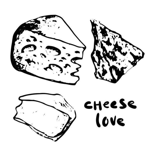 различные сырные комплекты
