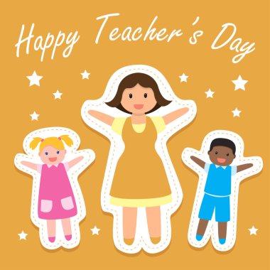 Cadılar Bayramı poster tasarımı. Cadılar Bayramı kostümlü kız yerden bir şapka al.