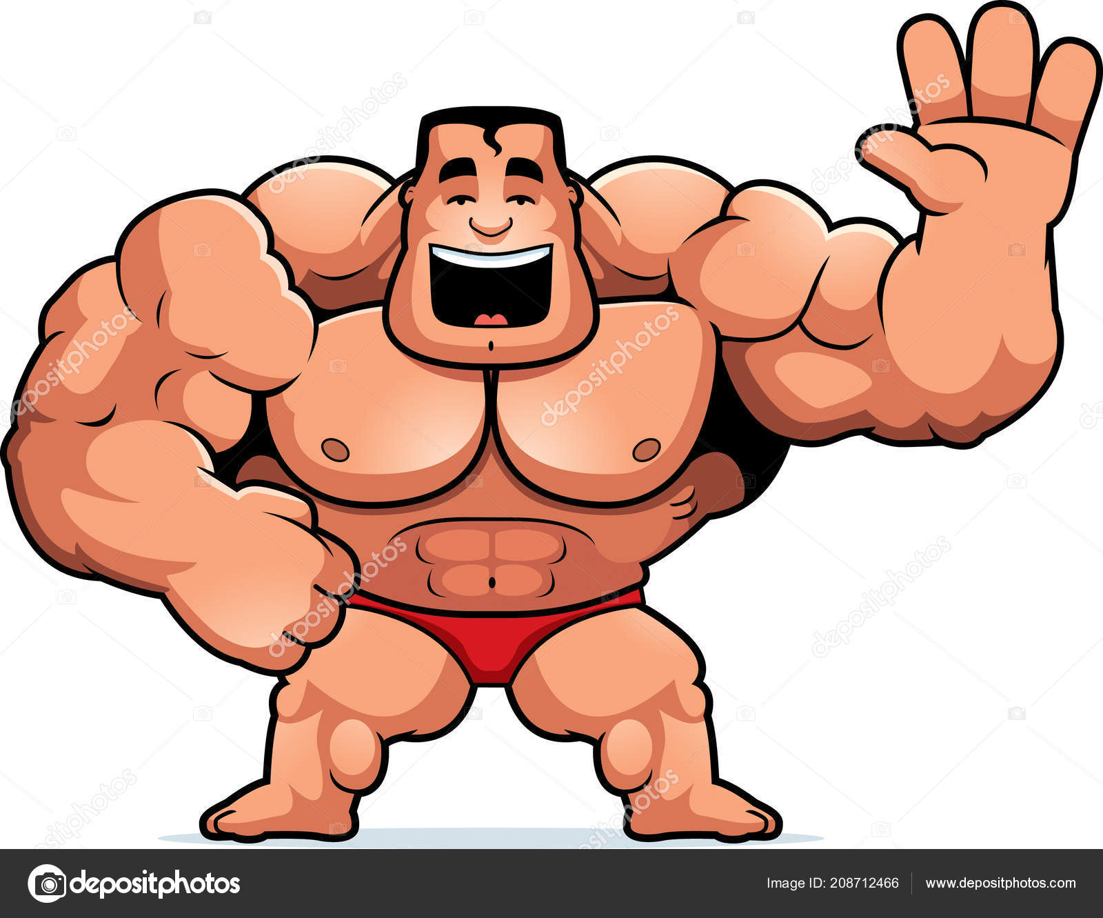 Bodybuilder μεγάλο πουλί