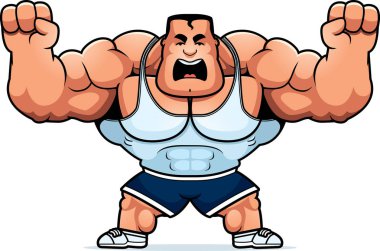 Kişisel bir eğitmen Öfkeli seyir çizgi film gösterimi.