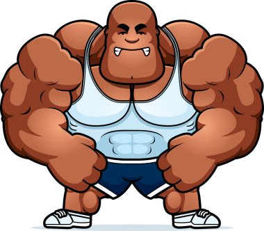 Kişisel bir eğitmen deli seyir çizgi film gösterimi.