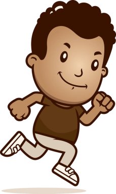 Çalışan bir çocuk çizgi film gösterimi.