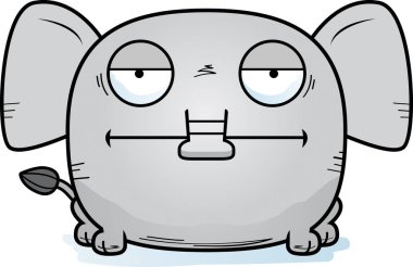 Sıkılmış arıyorsunuz bir fil çizgi film gösterimi.