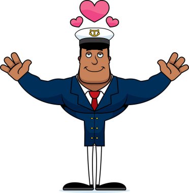 Bir çizgi film teknesi kaptanı sarıl bana hazır.