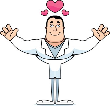 Bir çizgi film Doktor sarıl bana hazır.