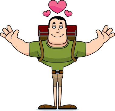 Bir çizgi film uzun yürüyüşe çıkan kimse sarıl bana hazır.