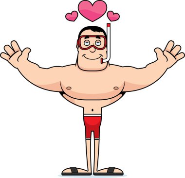 Sarıl bana hazır bir çizgi film snorkeler.