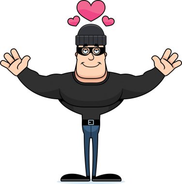 Çizgi film hırsız sarıl bana hazır.