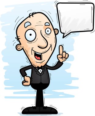 Konuşmak kıdemli vatandaş damat çizgi film gösterimi.