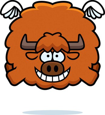 Uçan Tibet sığırı çizgi film gösterimi.