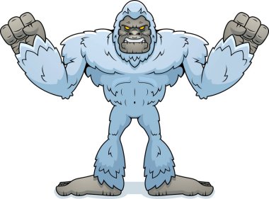 Kızgın arıyorsunuz bir yeti çizgi film gösterimi.