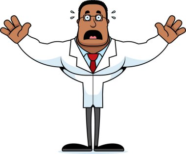 Arayan bir çizgi film bilim adamı korkuttu.