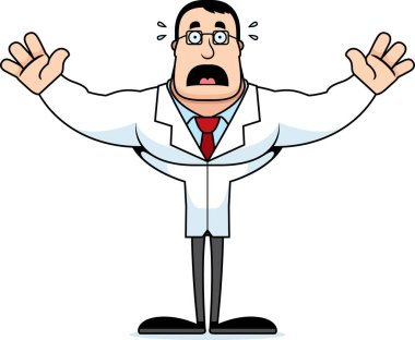 Arayan bir çizgi film bilim adamı korkuttu.