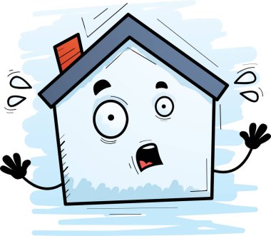 Bir ev arıyorsunuz bir karikatür çizimi korkuttu.